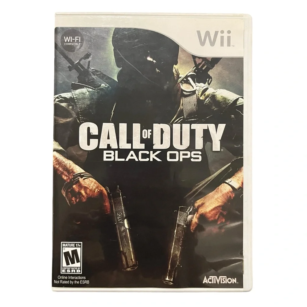 Call of Duty: Black Ops (Nintendo Wii, 2010) TESTED